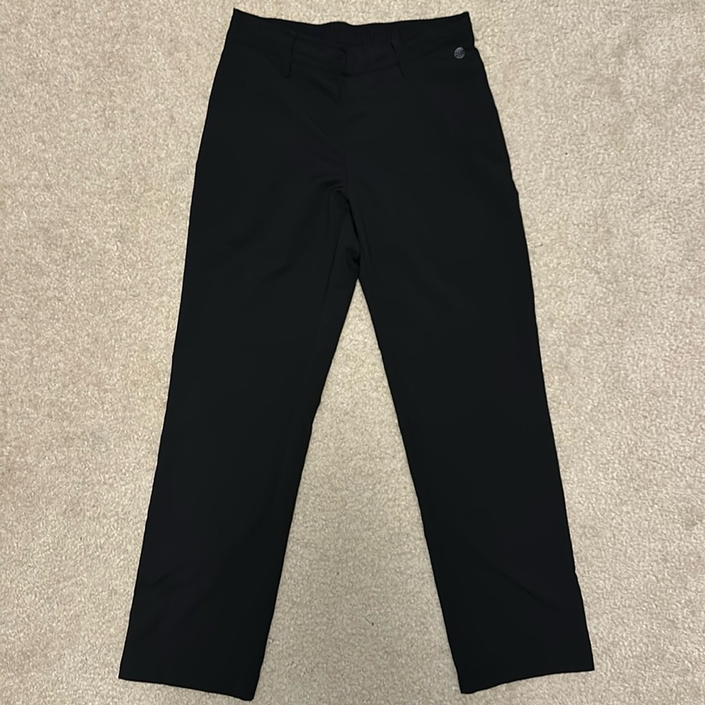 Boys Adidas Black Golf Pant